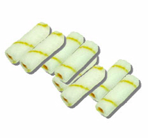 Paint Roller Refill Yellow Stripes Fur (Box Of 10)